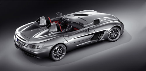 Uncompromisingly spectacular caR: The all-new SLR Stirling Moss (Picture: Mercedes-Benz)