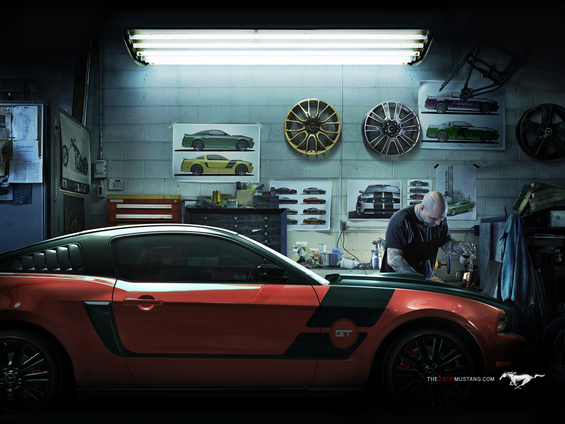 Create your Mustang 2010 online - and then make him real (Image: Ford)