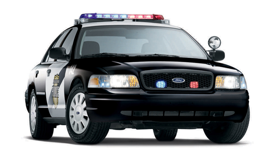 2008 Ford Crown Victoria Flexible Fuel Police Vehicle (Image: Ford)