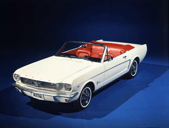1964 1/2 Ford Mustang Convertible (Image: Ford)