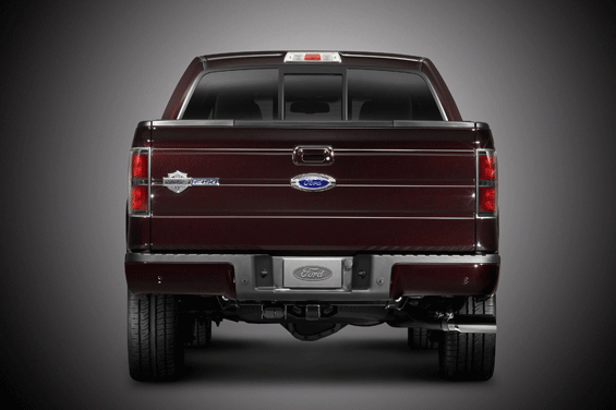 Rear view of Ford F150 Harley-Davidson Edition (Image: Ford)