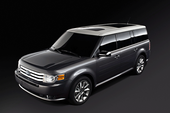 Ford Flex now with EcoBoost V6-Engine (Image: Ford)