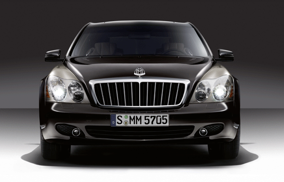 Be carefull, if you see this face behind your car. Some Fiat 500 seems to be already lost... (Image: Maybach)